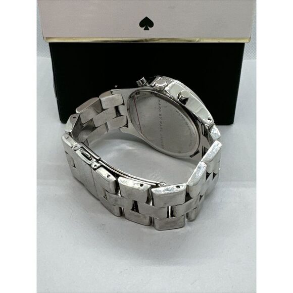 Marc by Marc Jacobs Henry MBM3104 Women's Analog Silver Dial Quartz Watch JNA174 - Picture 10 of 11